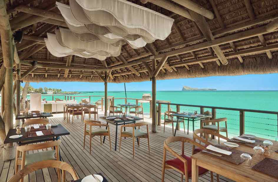 beach restaurants in Mauritius
